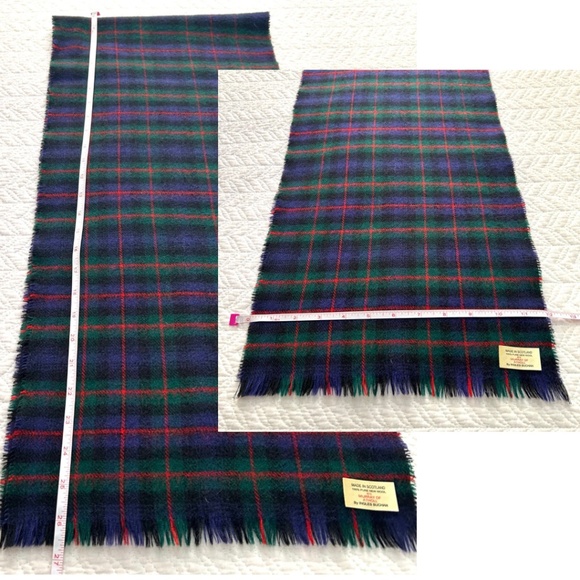 Like New Ingles Buchan Pure Wool Tartan Scarf Murray of Atholl Modern - Picture 8 of 12